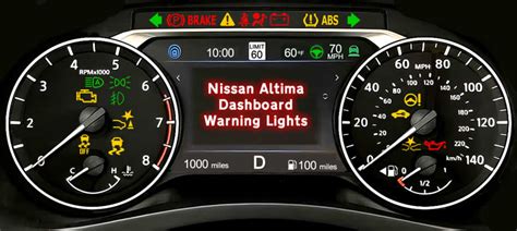 2020 nissan altima dashboard symbols and meanings|2020 nissan altima dashboard lights.